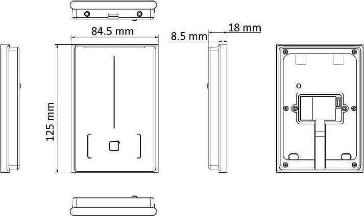 Produktbild Hikvision DS-K1109DB Kartenleser