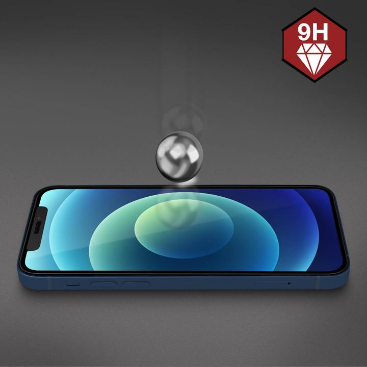 Immagine prodotto 3MK Protezione dello schermo Hardglass Max (1 Pezzo/i, Apple iPhone 12 mini)