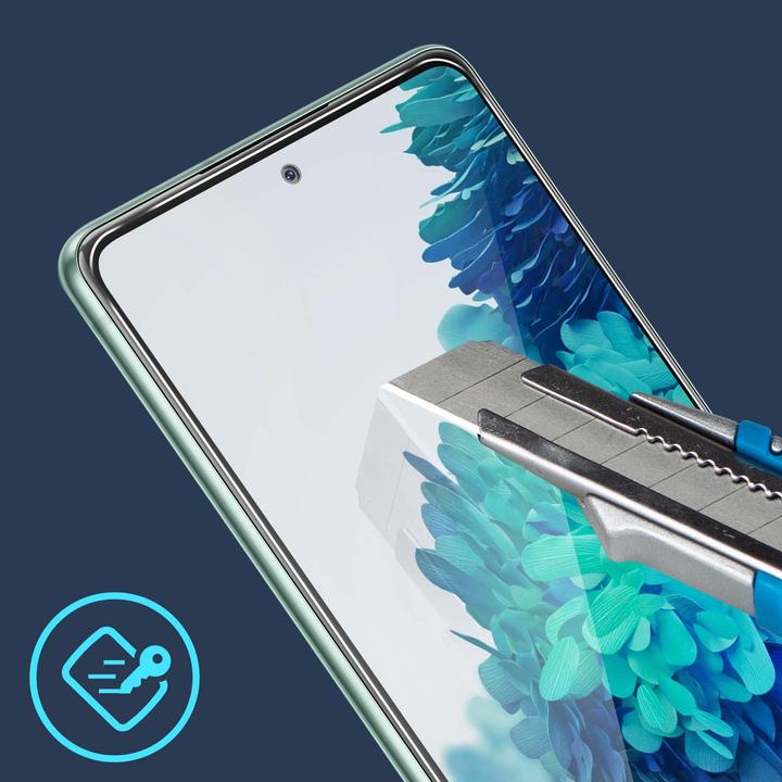 Actual product image Avizar Crystal clear film, glass screen protector (1 Piece, Samsung Galaxy S20 FE)