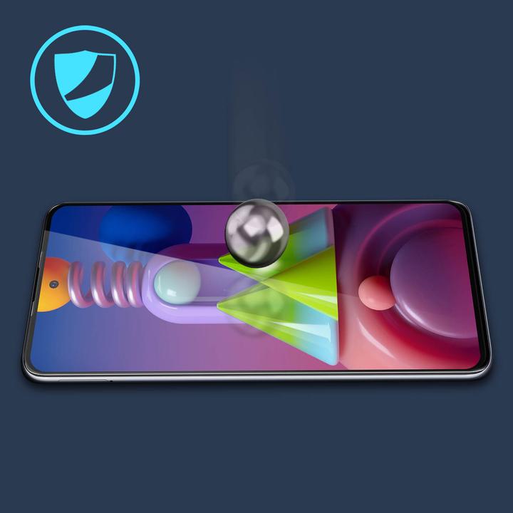 Immagine prodotto Avizar Vetro antiproiettile, pellicola di protezione del vetro, vetro protettivo (1 Pezzo/i, Samsung Galaxy M62)