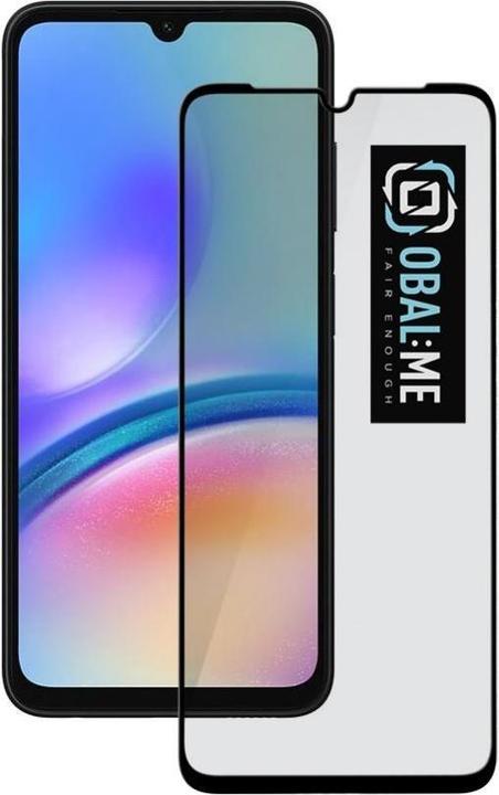 Obal:Me 5D Glass Screen Protector for Samsung Galaxy A05s Black (1 Stück, Samsung Galaxy A05s)