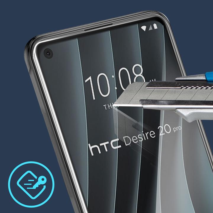 Immagine prodotto Avizar Pellicola cristallina, protezione del display in vetro (1 Pezzo/i, HTC Desire 20 Pro)