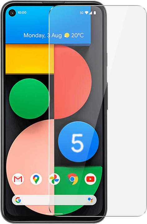 Actual product image Avizar Crystal clear film, glass screen protector (1 Piece, Google Pixel 5)