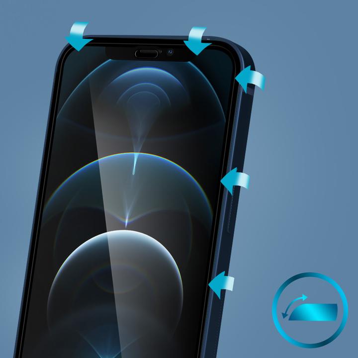 Produktbild Avizar Displayschutzfolie, Case friendly Schutz (1 Stück, Apple iPhone 12 Pro)