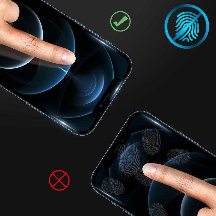 Produktbild Avizar Displayschutzfolie, Case friendly Schutz (1 Stück, Apple iPhone 12 Pro)