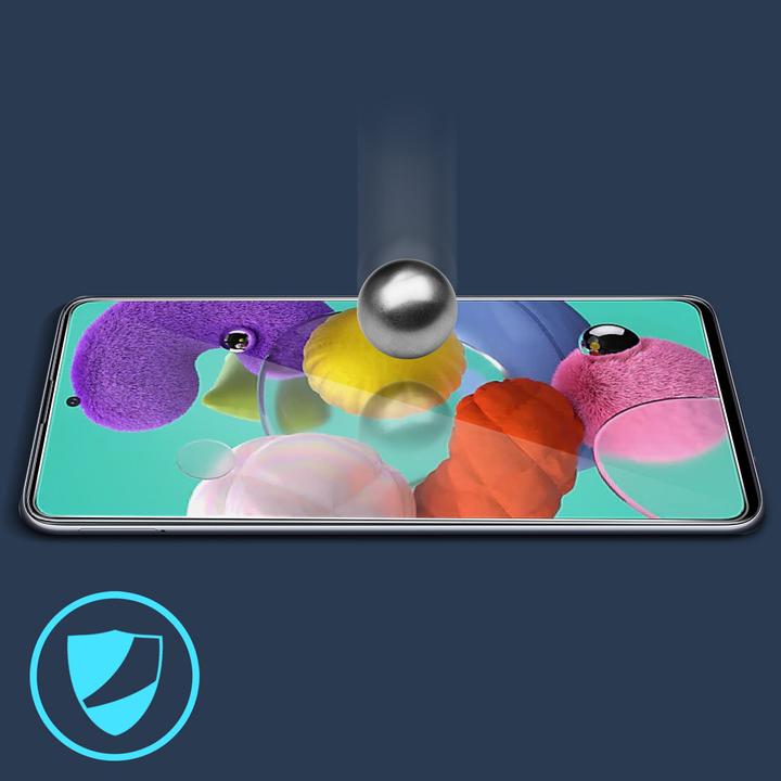 Image du produit Avizar Film clair comme du cristal, protection d'écran en verre (1 pièce(s), Samsung Galaxy A51 5G)