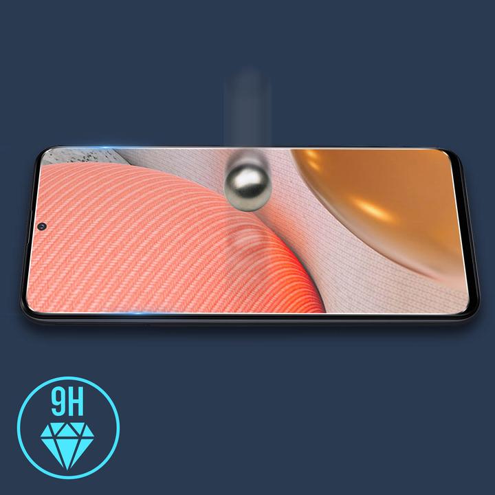Image du produit Avizar Film clair comme du cristal, protection d'écran en verre (1 pièce(s), Samsung Galaxy A72)