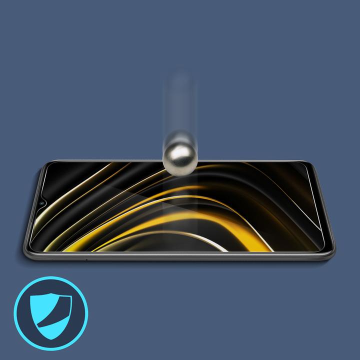 Image du produit Avizar Film clair comme du cristal, protection d'écran en verre (1 pièce(s), Xiaomi Poco M3)
