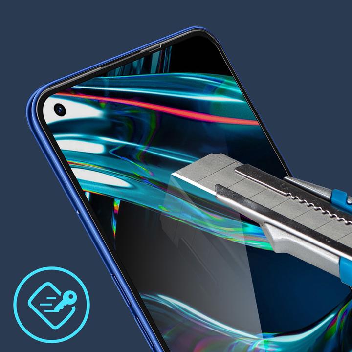 Immagine prodotto Avizar Vetro antiproiettile, pellicola di protezione del vetro, vetro protettivo (1 Pezzo/i, Realme 7 Pro)