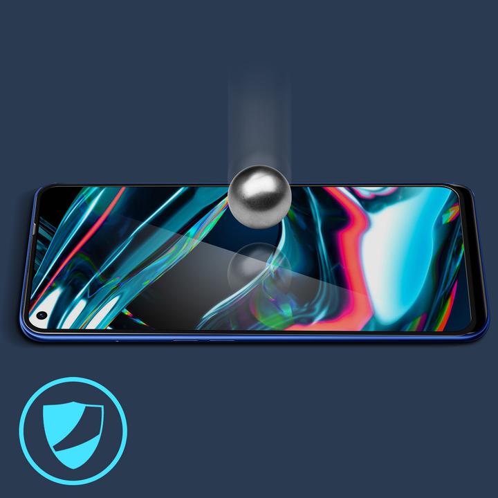 Immagine prodotto Avizar Vetro antiproiettile, pellicola di protezione del vetro, vetro protettivo (1 Pezzo/i, Realme 7 Pro)