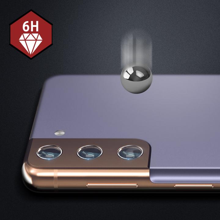 Actual product image 3MK Camera protection glass, camera glass (1 Piece, Samsung Galaxy S21+)