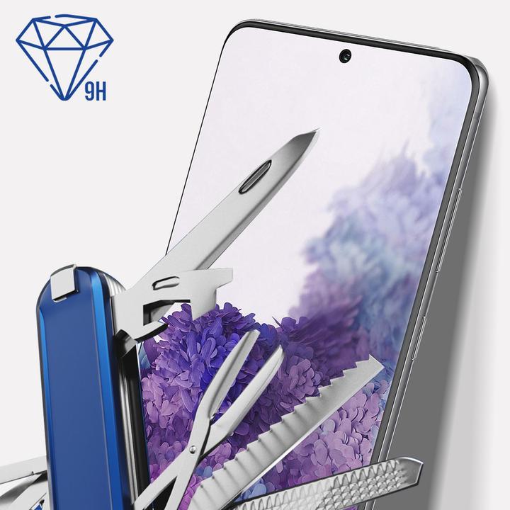 Produktbild 3MK Hardglass Max Bildschirmschutz (1 Stück, Samsung Galaxy S20+)