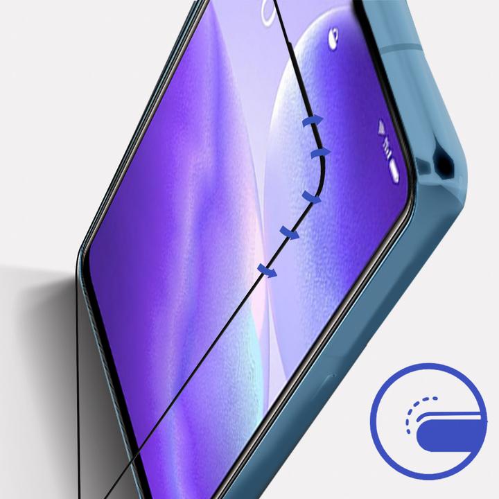 Actual product image 3MK Hardglass Max Lite screen protector (1 Piece, Oppo Reno 5 Pro 5G, Oppo Reno 5 F)