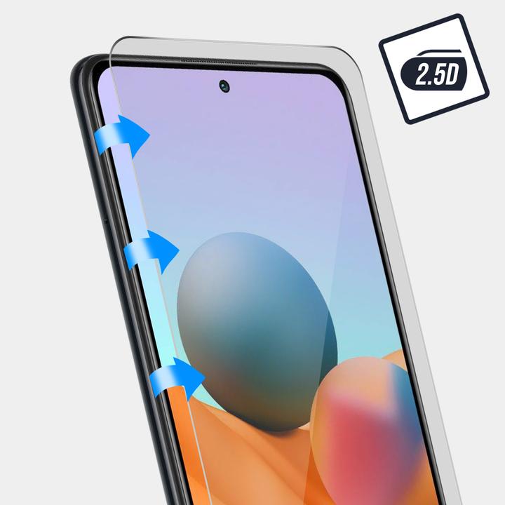 Produktbild Forever Kristallklare Folie, Glas-Displayschutz (1 Stück, Xiaomi Redmi Note 10 Pro)