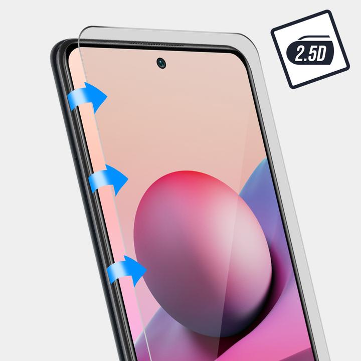 Produktbild Forever Kristallklare Folie, Glas-Displayschutz (1 Stück, Xiaomi Poco M5s)