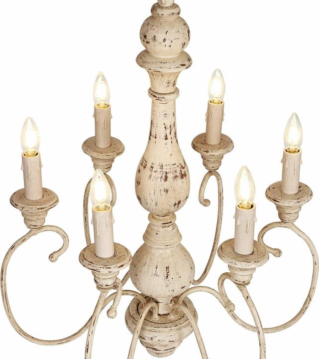 Image du produit Loberon Lampe à suspendre Greenwich blanc antique (60 cm)