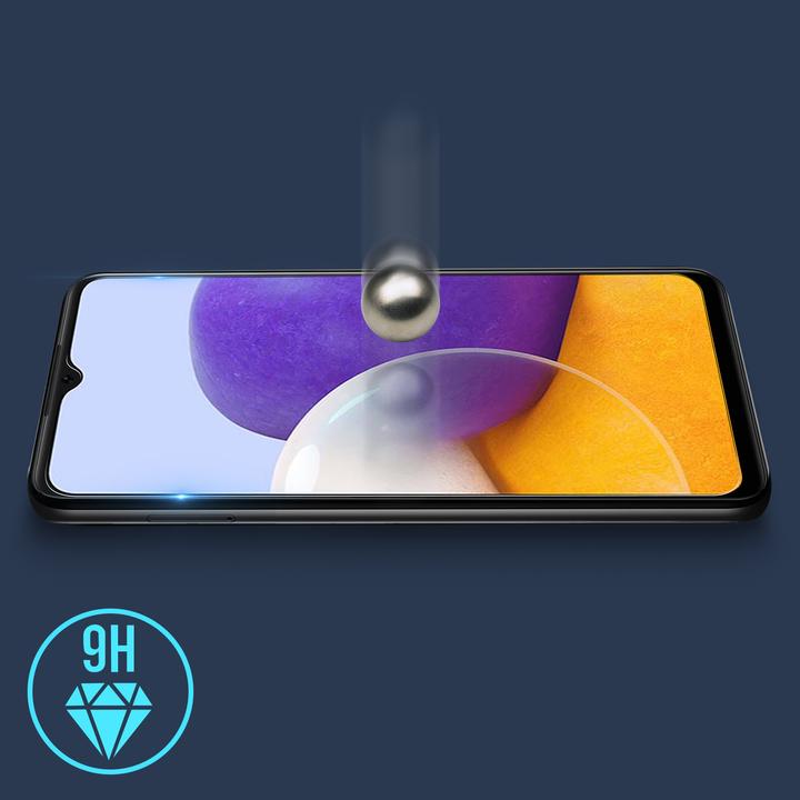 Produktbild Avizar Kristallklare Folie, Glas-Displayschutz (1 Stück, Samsung Galaxy A22 5G)