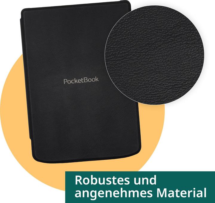 Produktbild PocketBook Shell Strap Black Cover für Verse / -Pro / -Lite