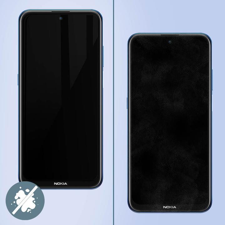 Actual product image Avizar bulletproof glass, glass protective film, protective glass (1 Piece, Nokia X20)