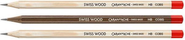 Immagine prodotto Caran d'Ache Swiss Wood Geschenkset (HB, 3 x)