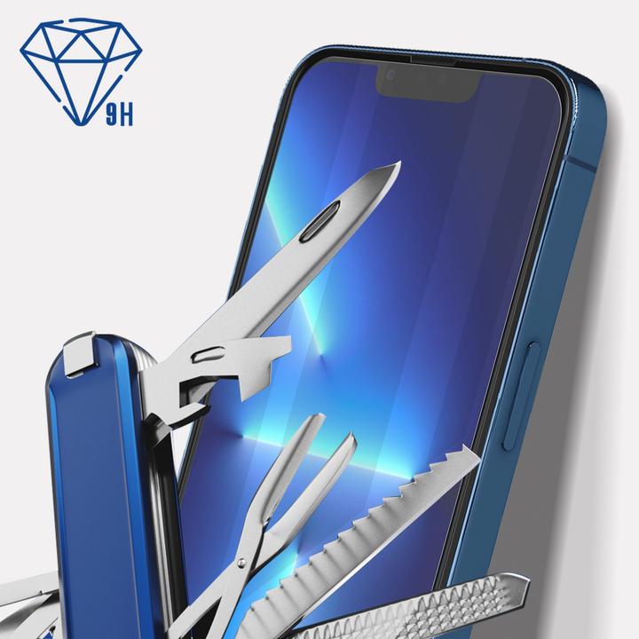 Actual product image 3MK Hardglass Max screen protector (1 Piece, Apple iPhone 13, Apple iPhone 13 Pro)