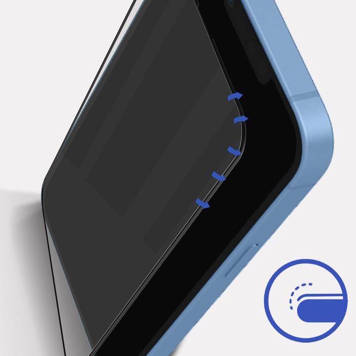 Actual product image 3MK Hardglass Max screen protector (1 Piece, Apple iPhone 13, Apple iPhone 13 Pro)