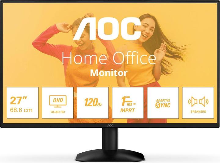 AOC Q27B35S3 IPS Monitor,,, HDMI, DisplayPort (2560 x 1440 Pixel, 27")
