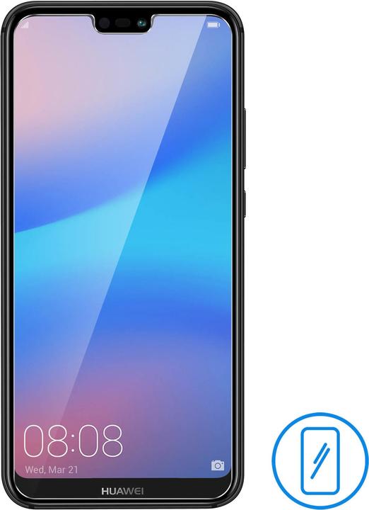 Actual product image Avizar Crystal clear film, glass screen protector (1 Piece, Huawei P20 Lite)