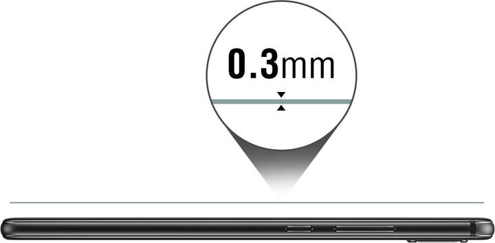 Actual product image Avizar Crystal clear film, glass screen protector (1 Piece, Huawei P20 Lite)