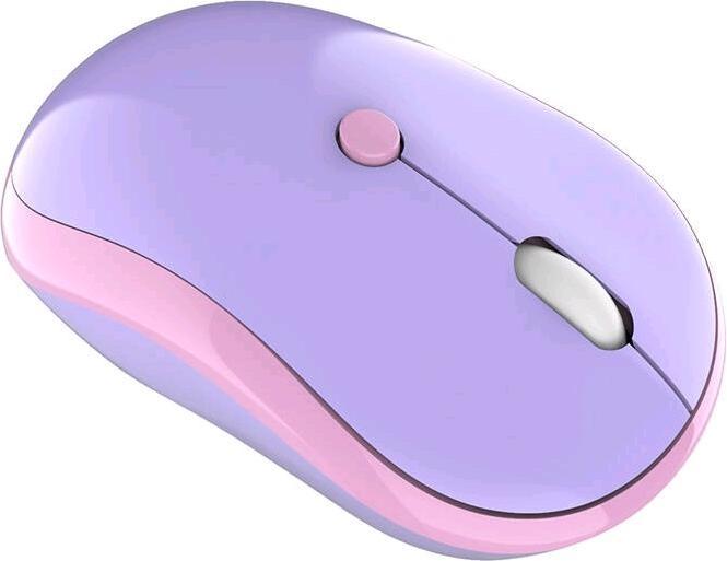 Actual product image Mofii M5DM Wireless Mouse (Purple) (Cable)