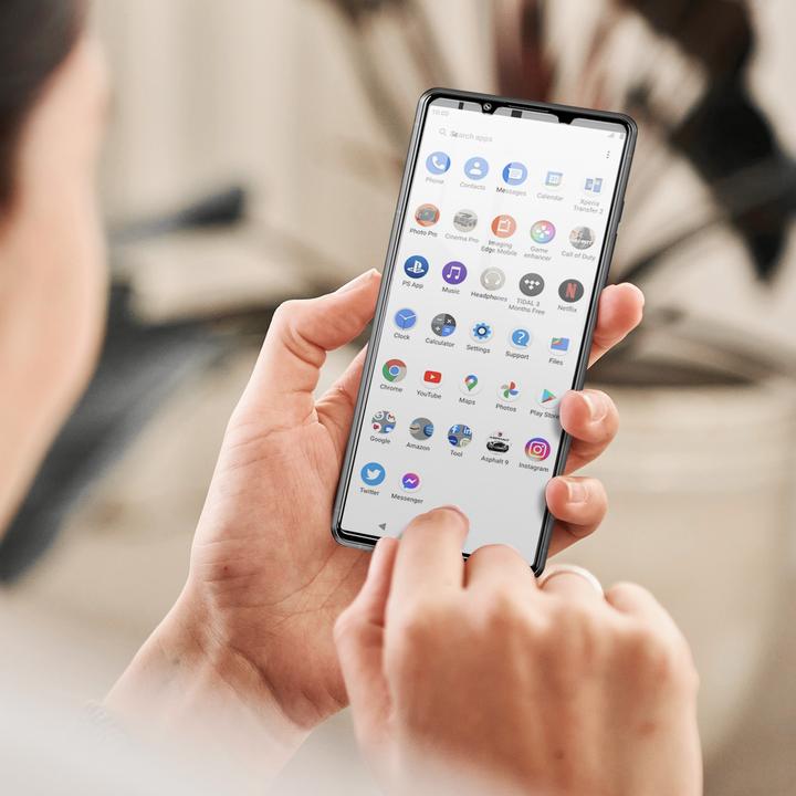 Produktbild Avizar Kristallklare Folie, Glas-Displayschutz (1 Stück, Sony Xperia Pro-I)