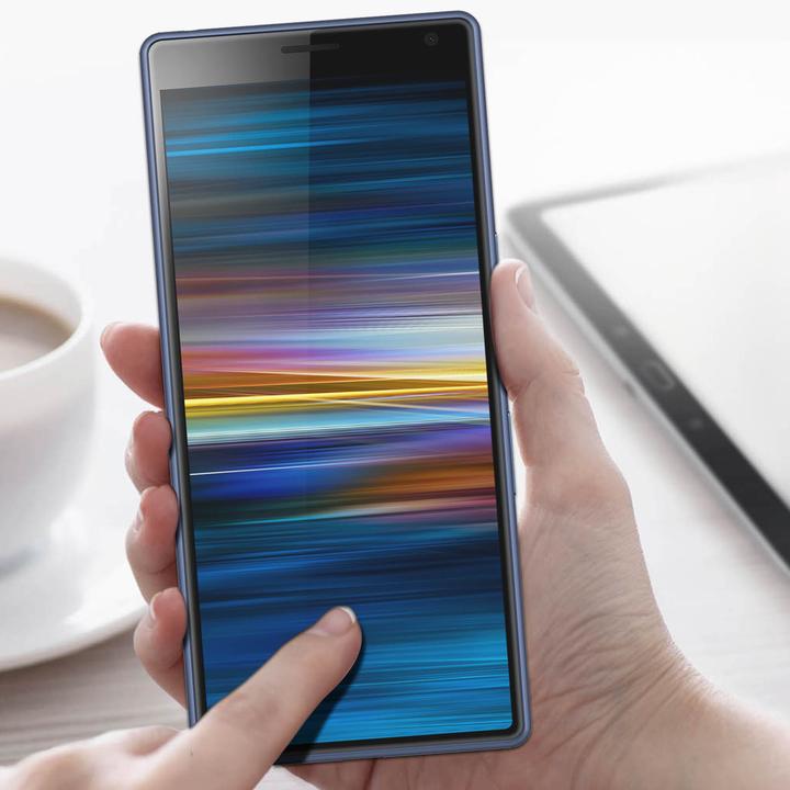 Immagine prodotto Avizar Vetro antiproiettile, pellicola di protezione del vetro, vetro protettivo (1 Pezzo/i, Sony Xperia 10)