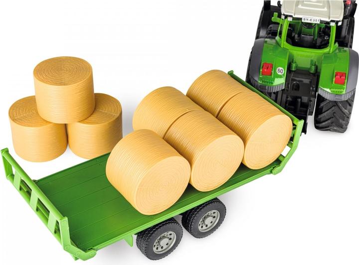 Actual product image Carson Model sport 1:16 hay wagon for RC tractor green 1:16 trailer