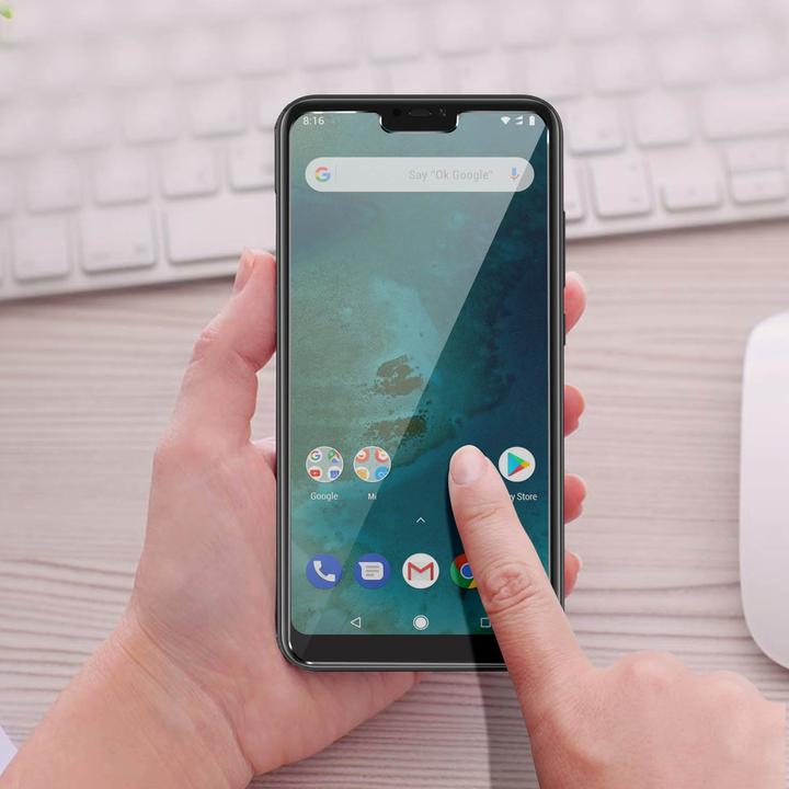 Produktbild Avizar Kristallklare Folie, Glas-Displayschutz (1 Stück, Xiaomi Mi A2 lite)