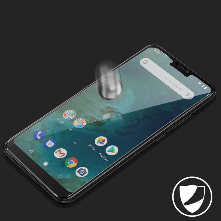 Produktbild Avizar Kristallklare Folie, Glas-Displayschutz (1 Stück, Xiaomi Mi A2 lite)