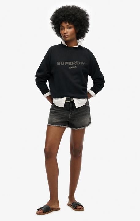 Immagine prodotto Superdry Lockeres Sport Luxe Sweatshirt mit Rundhalsausschnitt (16)