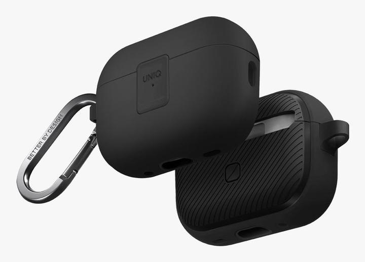 Image du produit Uniq étui Clyde Lock Case AirPods Pro 2 (2022/2023) czarno-ciemnoszary/charcoal-dark grey (Sac pour écouteurs)