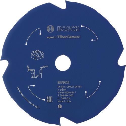 Actual product image Bosch Professional Zubehör Cordless circular saw blade Expert for Fibre Cement, 190 x 1.8/1.2 x 30, 4 teeth