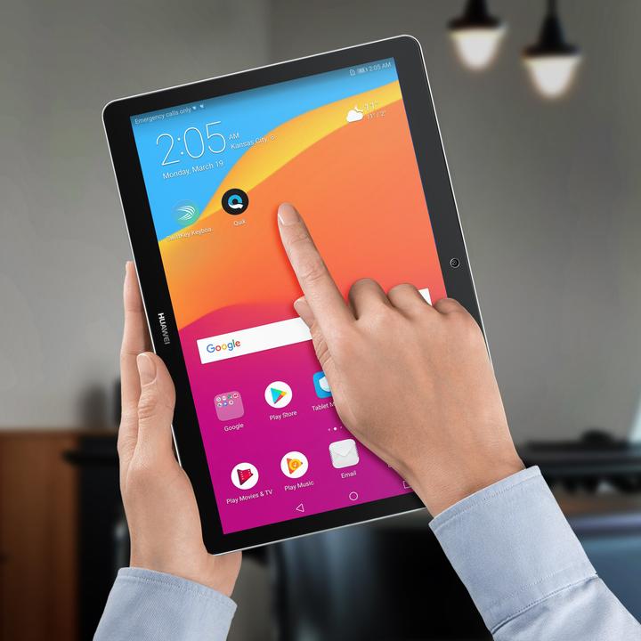 Produktbild Avizar Kristallklare Folie, Glas-Displayschutz (1 Stück, MediaPad T3 10)