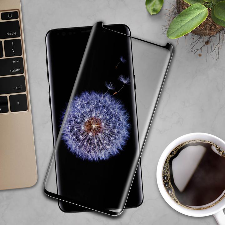 Actual product image Avizar Display protection film, case friendly protection (1 Piece, Samsung Galaxy S9)