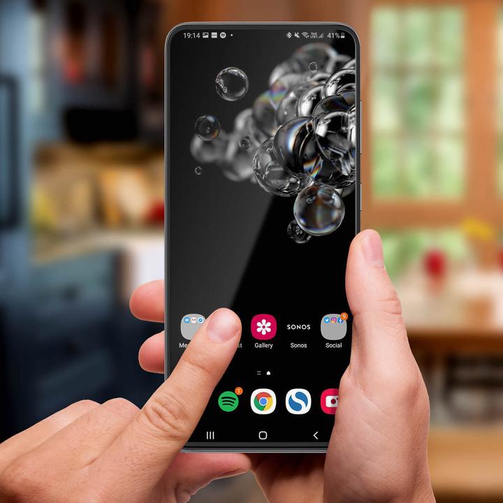 Produktbild Akashi Premium Bildschirmschutz Folie (1 Stück, Samsung Galaxy S20 Ultra)