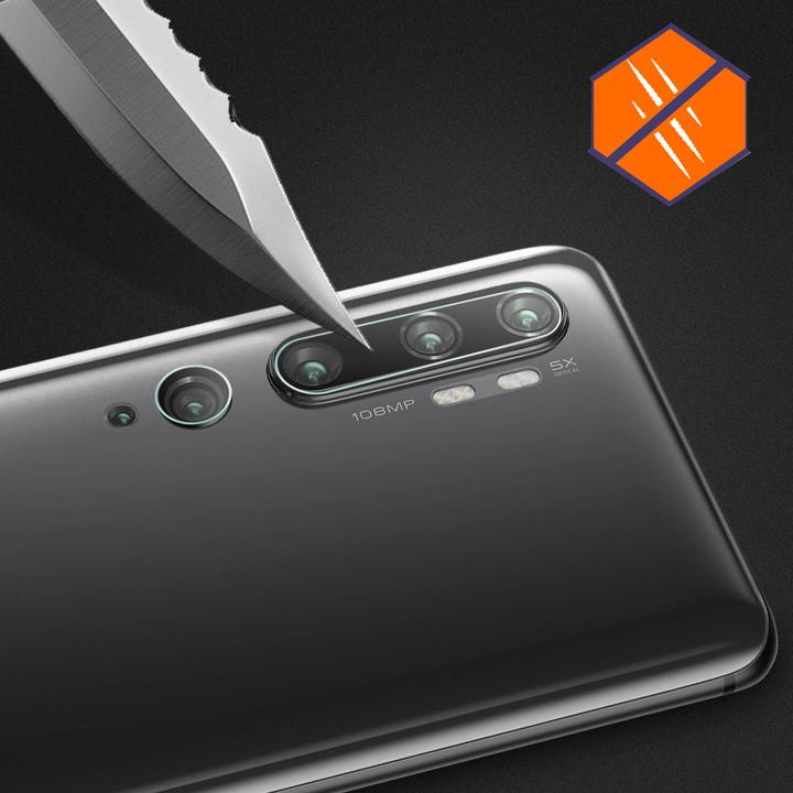 Actual product image Imak Protective film, rear camera film, camera protection (2 Piece, Mi Note 10 Pro)