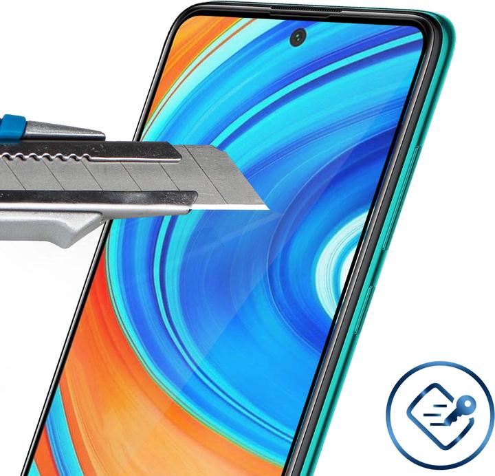 Produktbild Avizar Panzerglas, Glas Schutzfolie, Schutzglas (2 Stück, Xiaomi Redmi Note 9S)
