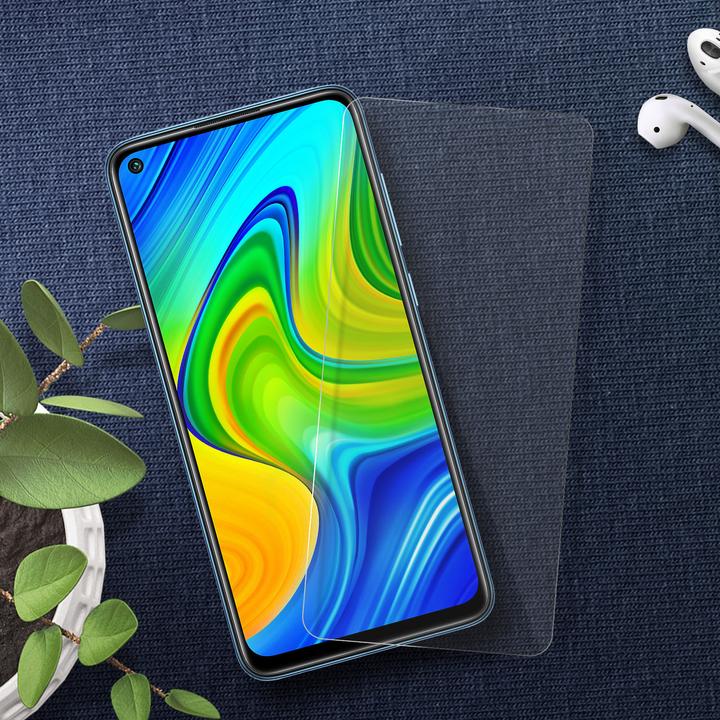 Image du produit Avizar Film clair comme du cristal, protection d'écran en verre (1 pièce(s), Xiaomi Redmi Note 9)