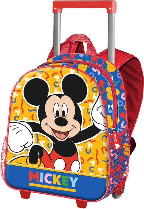 Karactermania Mickey Mouse Oh Boy - Kinderrucksack mit Rädern