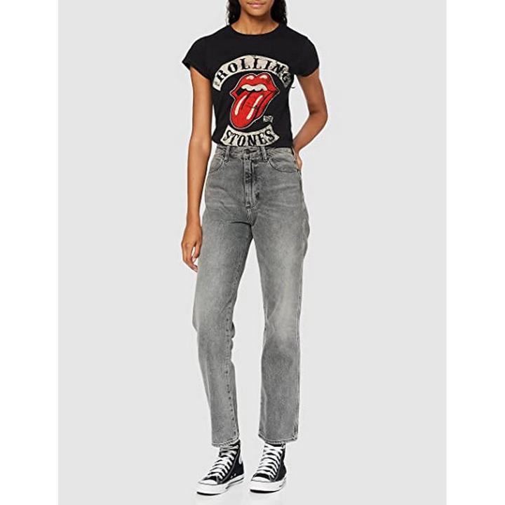 Immagine prodotto The Rolling Stones Maglietta in cotone da donna/donna Tour 1978 (4XL)
