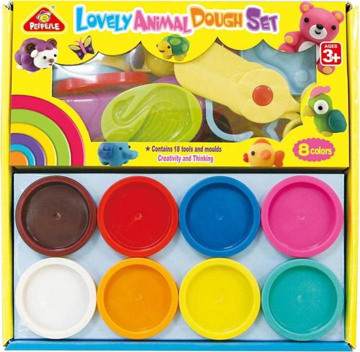 Actual product image No Name CLAY SET 6820 ANIMALS