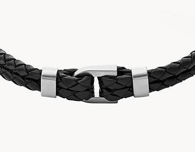 Actual product image Fossil Vintage Casual (18 cm, Stainless steel, Leather)
