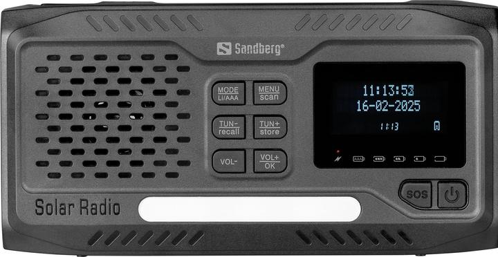 Productafbeelding Sandberg Survivor DAB radio ALLin1 4500 (DAB+, FM, Bluetooth, WiFi)