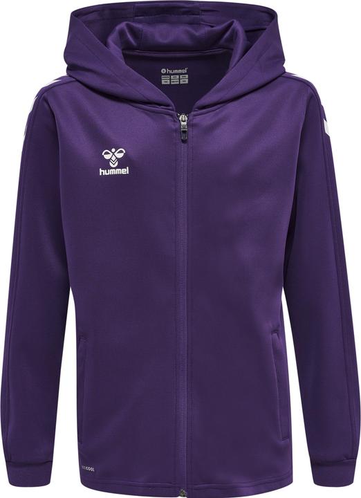 Actual product image hummel Core Xk Poly Zip Hood Sweat Kids (176)